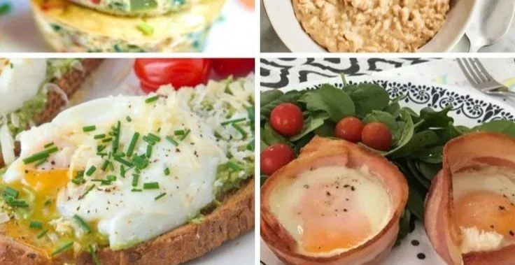 High-Protein Breakfast Ideas high-protein breakfast High-protein breakfast ideas featuring eggs, yogurt, and oats for a nutritious start.