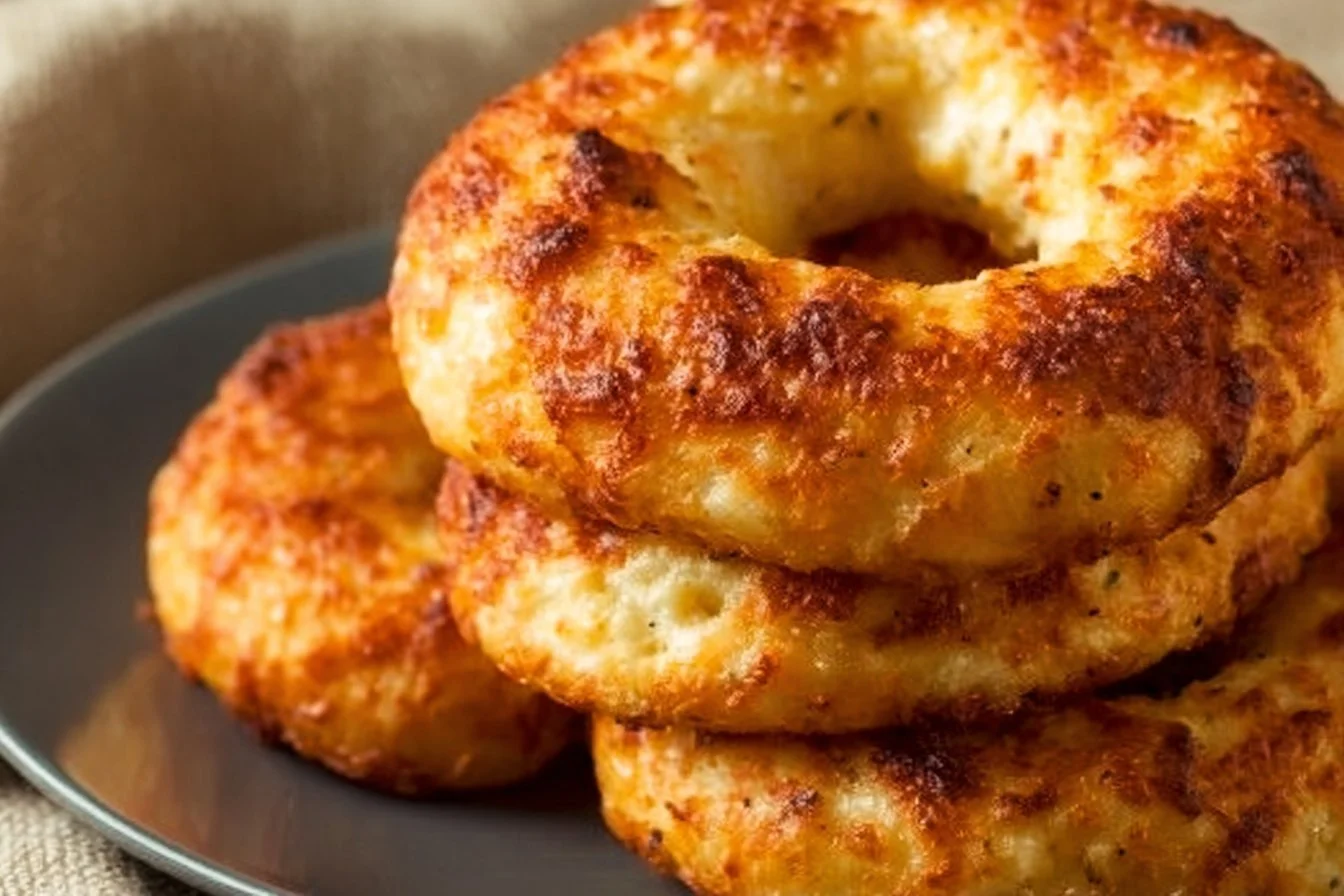High Protein Cottage Cheese Bagels