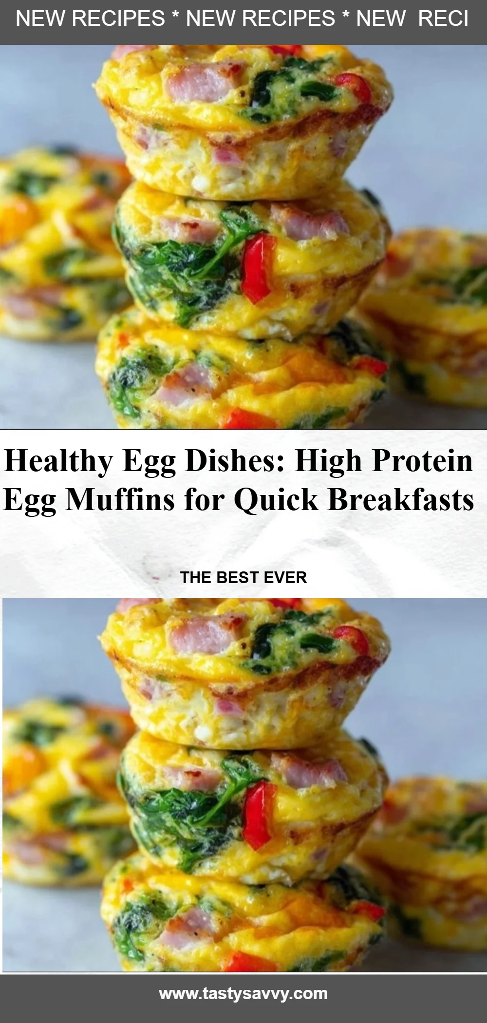 High Protein Egg Muffins