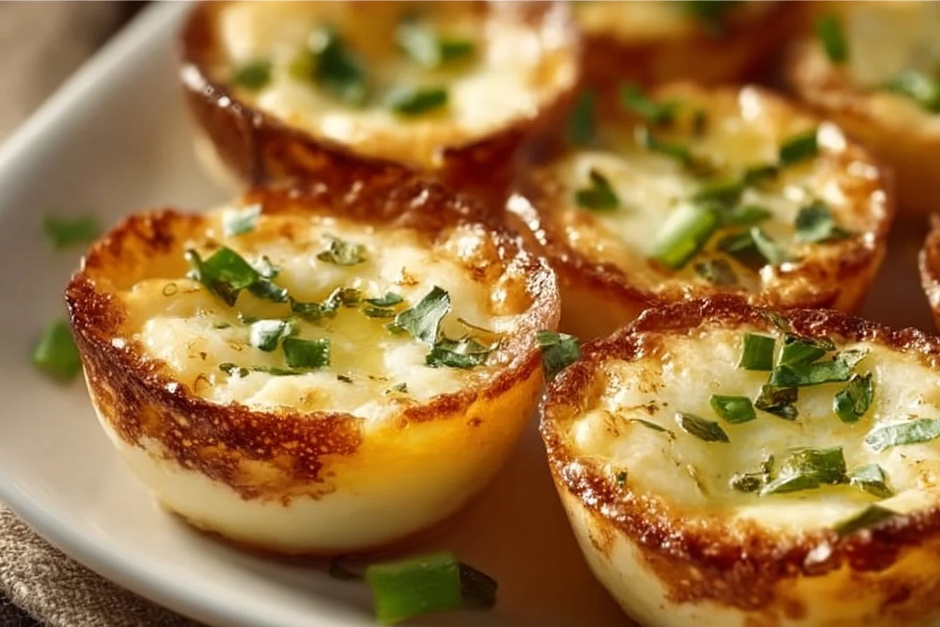 High-protein egg white bites on a plate, perfect for a healthy snack.