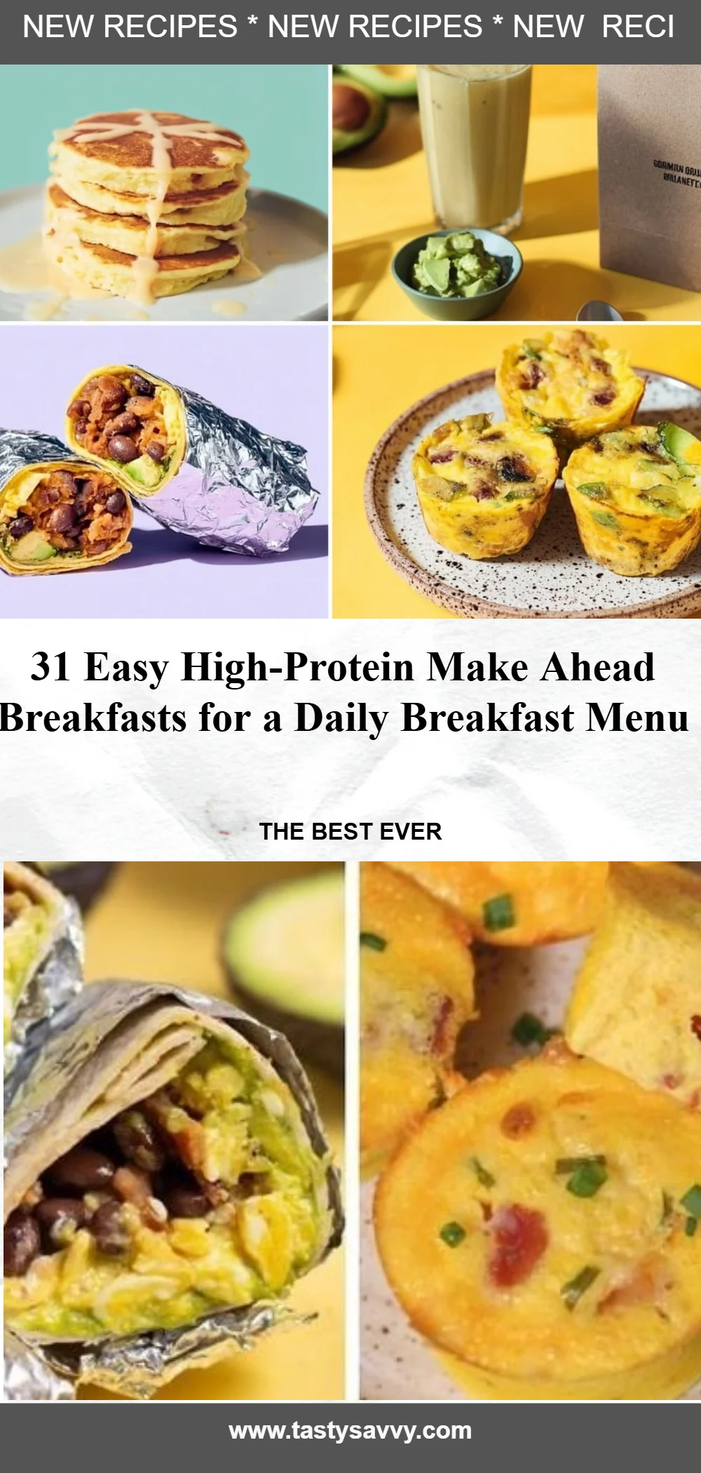 High-Protein Make-Ahead Breakfasts