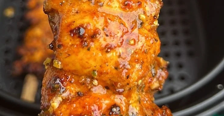 Hot Lemon Pepper Chicken Skewers
