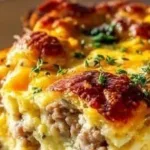 Keto Sausage Egg Breakfast Casserole keto sausage egg breakfast casserole 2026 05 14 235130 1