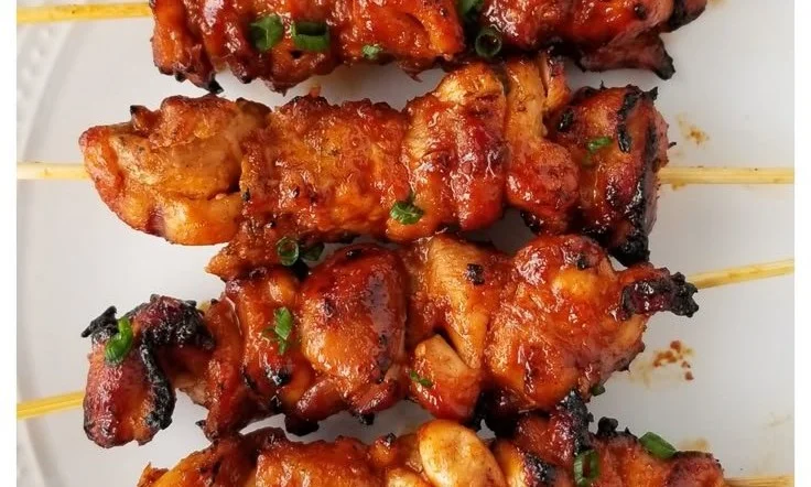 Korean Chicken Skewers Korean Chicken Korean Chicken Skewers
