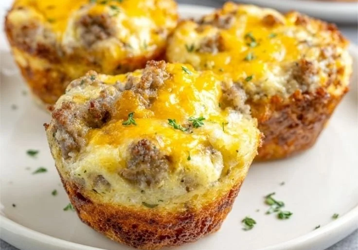 Low Carb Sausage Egg Muffins