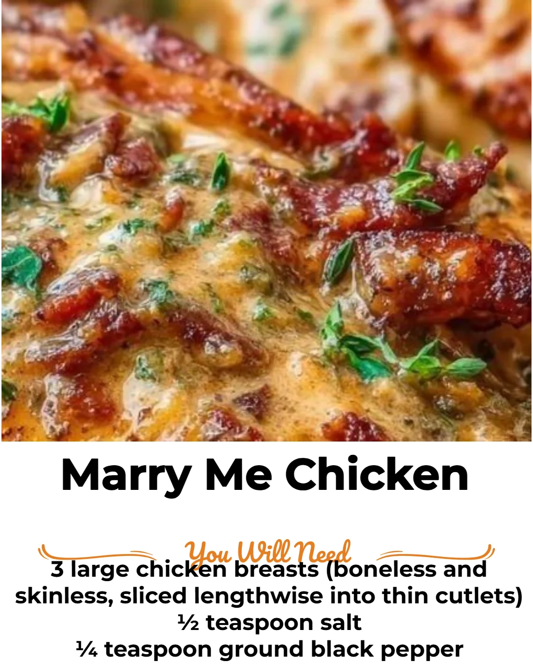 Marry Me Chicken