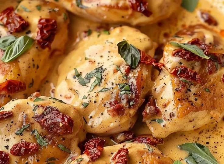 Marry Me Chicken in a Sun-Dried Tomato Cream Sauce Marry Me Chicken Marry Me Chicken in a Sun-Dried Tomato Cream Sauce