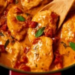 One-Pan Chicken with Sun-Dried Tomato Cream Sauce one pan chicken with sun dried tomato cream sauce 2026 05 03 005805 1024x683 1