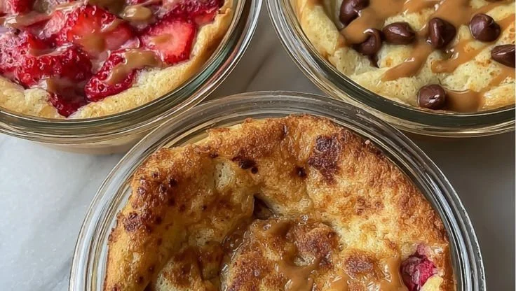 Pancake Bowls pancake bowls Delicious pancake bowls topped with fruits and syrup