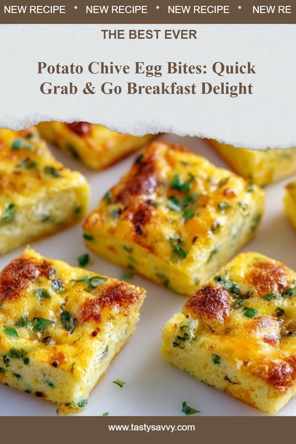 Potato Chive Egg Bites