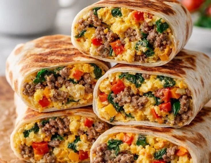 Protein-Packed Breakfast Burritos breakfast burritos Protein-Packed Breakfast Burritos