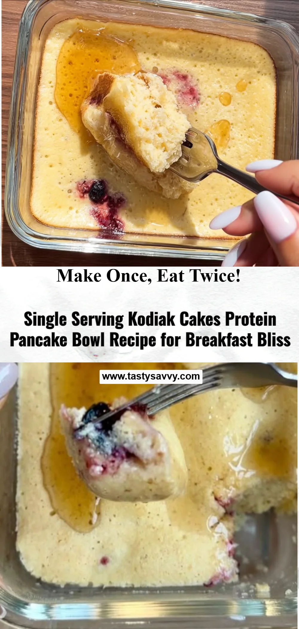 Single Serving Protein Pancake