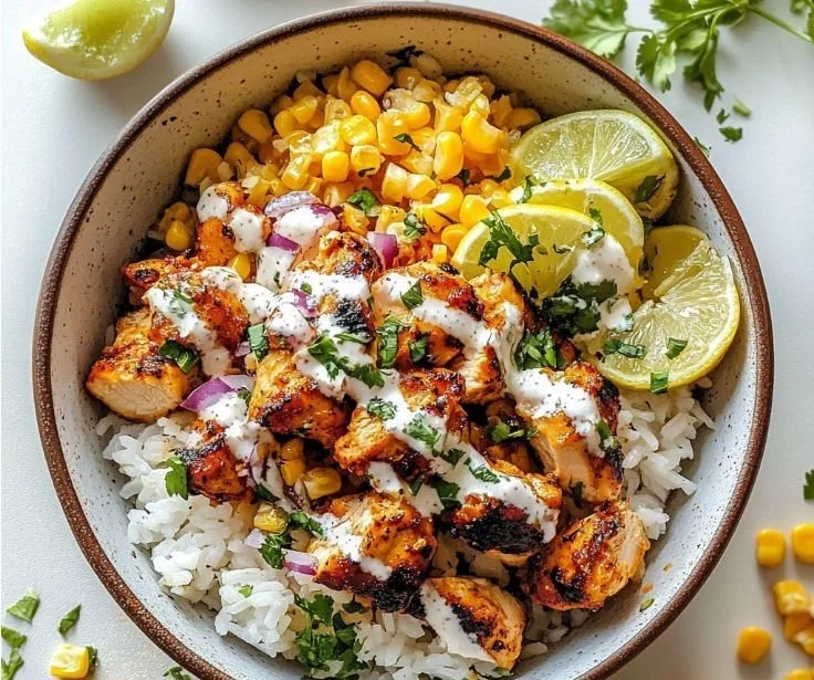 Street Corn Chicken Rice Bowl Street Corn Chicken Rice Bowl Street Corn Chicken Rice Bowl