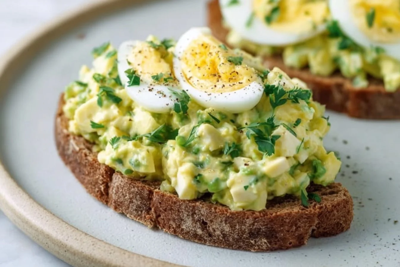 Zesty Avocado Egg Salad