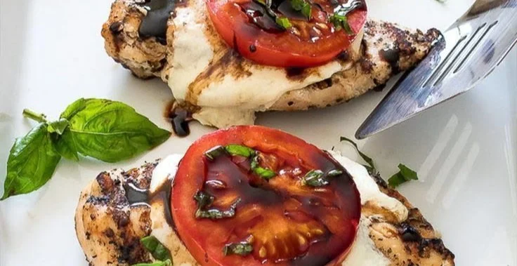 Grilled Chicken Caprese