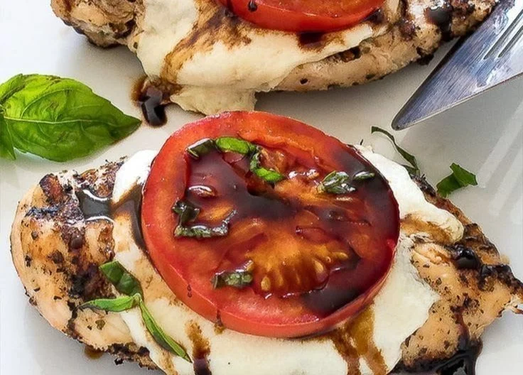 Grilled Chicken Caprese
