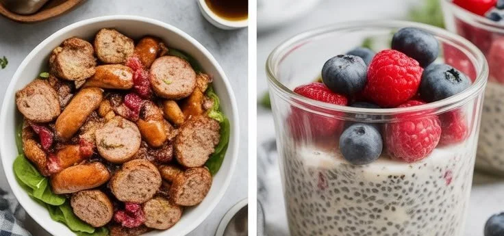 Healthy High Protein Breakfast Ideas high protein breakfast Delicious high protein breakfast options including eggs, yogurt, and smoothies.