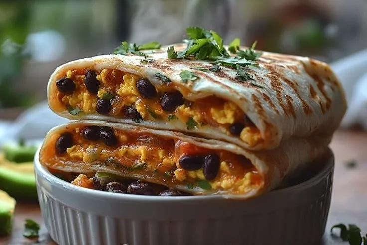 High Protein Breakfast Burrito Meal Prep breakfast burrito High Protein Breakfast Burrito Meal Prep