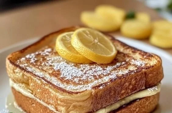 High Protein French Toast Breakfast French toast High protein French toast served on a plate with berries and syrup