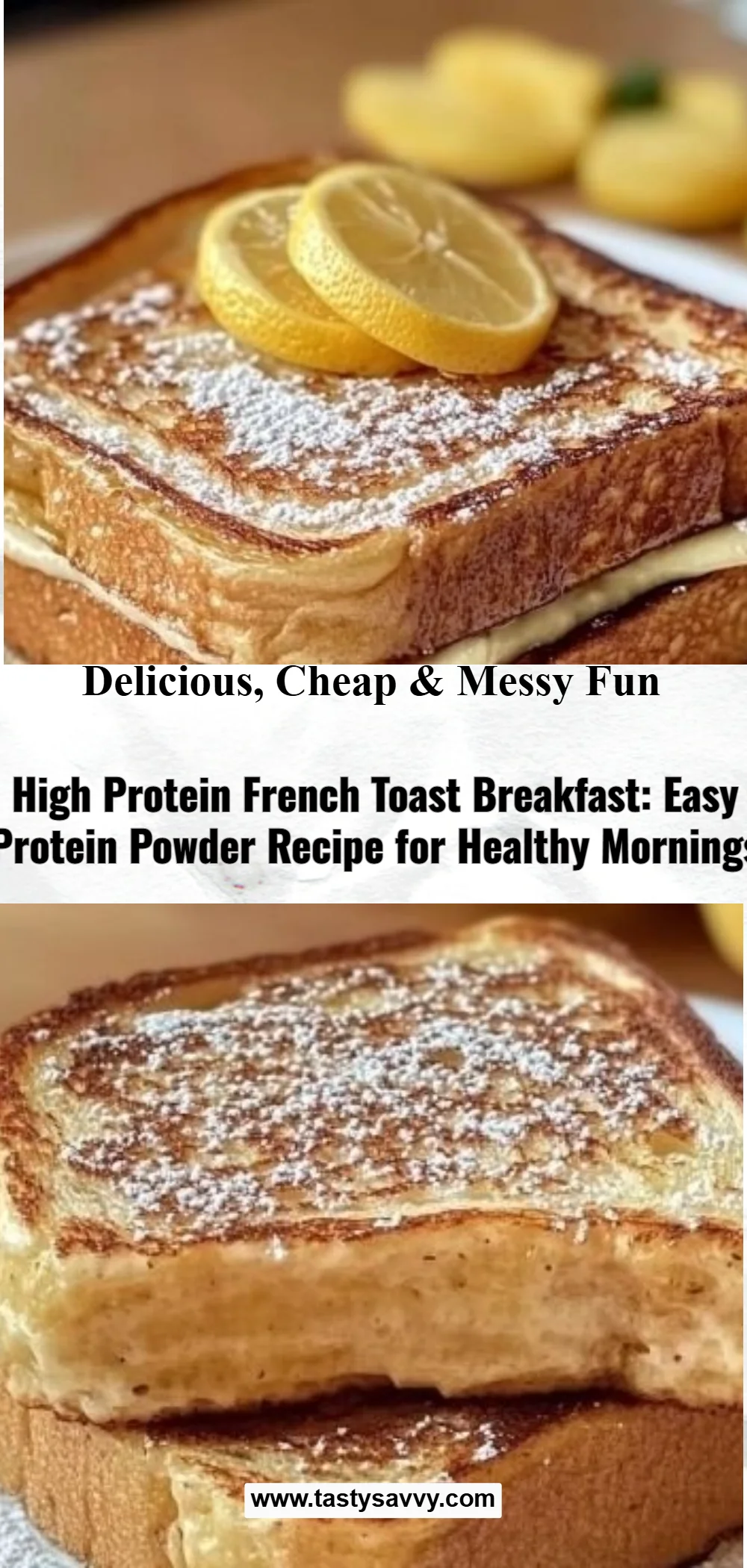 High Protein French Toast Breakfast French toast High Protein French Toast Breakfast